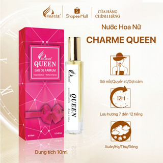 Nước hoa nữ charme queen 10ml lưu hương lâu quyến rũ, gợi cảm_nước hoa chính hãng