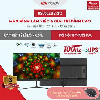 Màn hình hikvision ips 100hz tràn viền siêu mỏng 22 - 24 inch