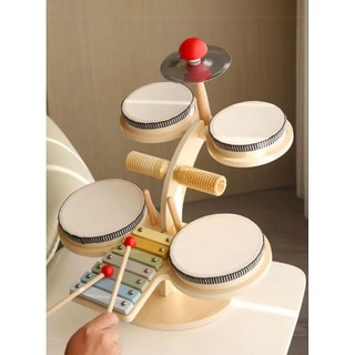 Bộ trống gỗ đa năng cho Bé