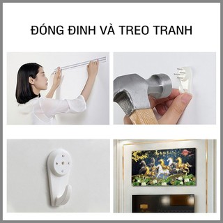 (12 con giáp vol 4)- Tranh khổ dọc thiết kế hình các con giáp
