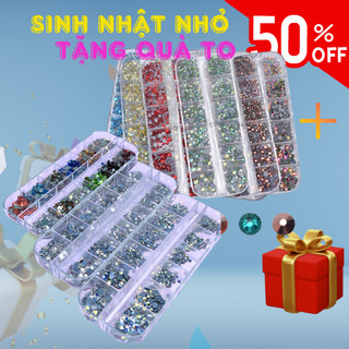 Đá Gắn Móng, Đính Nail  Mix Size, Sáng Bền, Không Bóng Chân CHANH NAIL