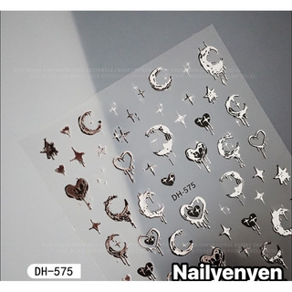 sticker bướm metan dán trang trí móng
