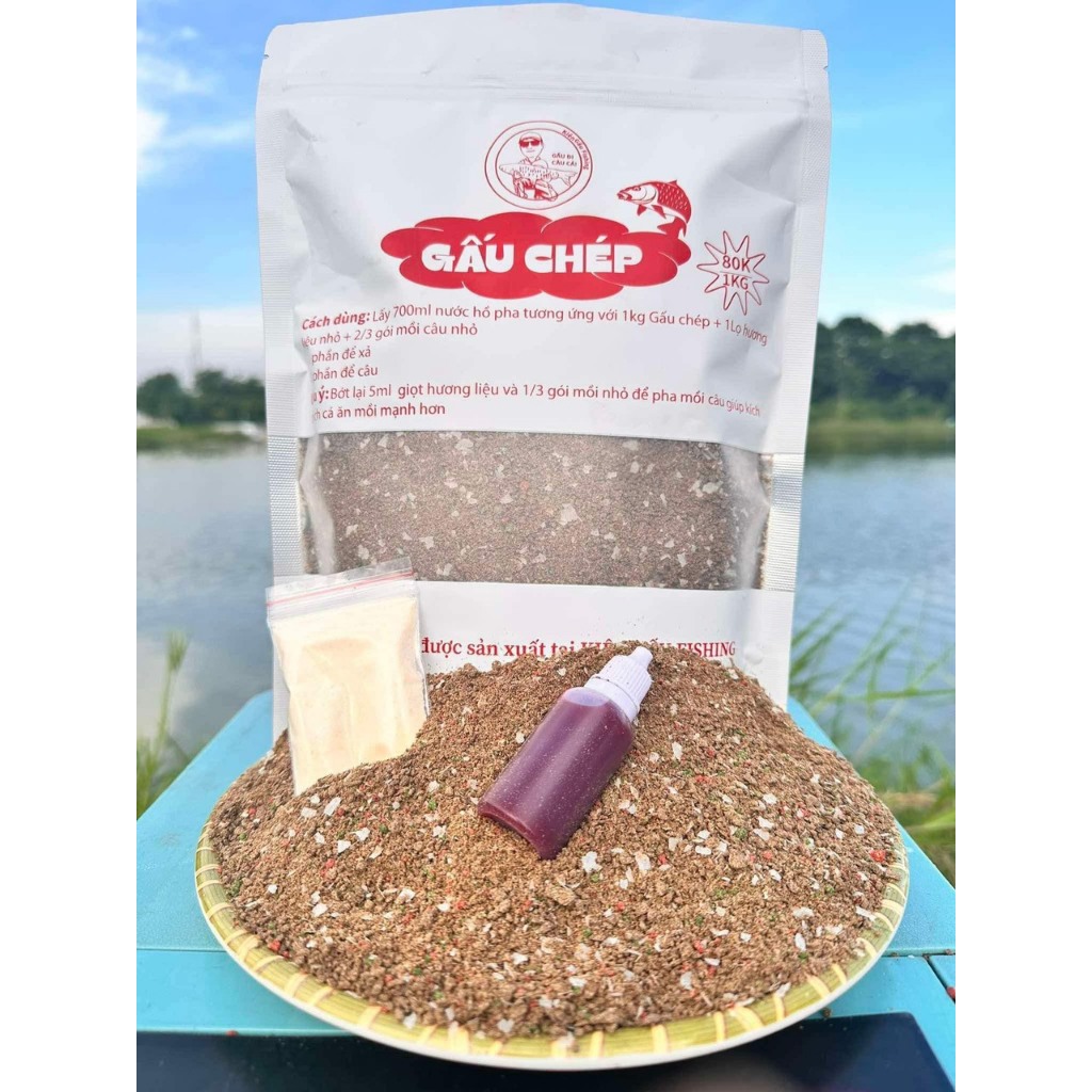  Mồi câu cá chép Gấu Chép Kiên Gấu Fishing 