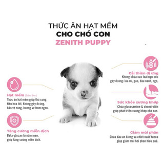 [Gói dùng thử] Zenith hạt mềm dành cho chó con - Puppy