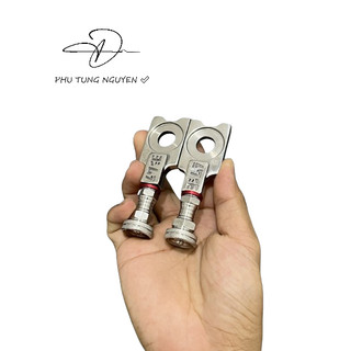 Bộ pát tăng sên inox 304 và 2 ốc nòng tăng inox 304 gắn cho xe wave dream ms03