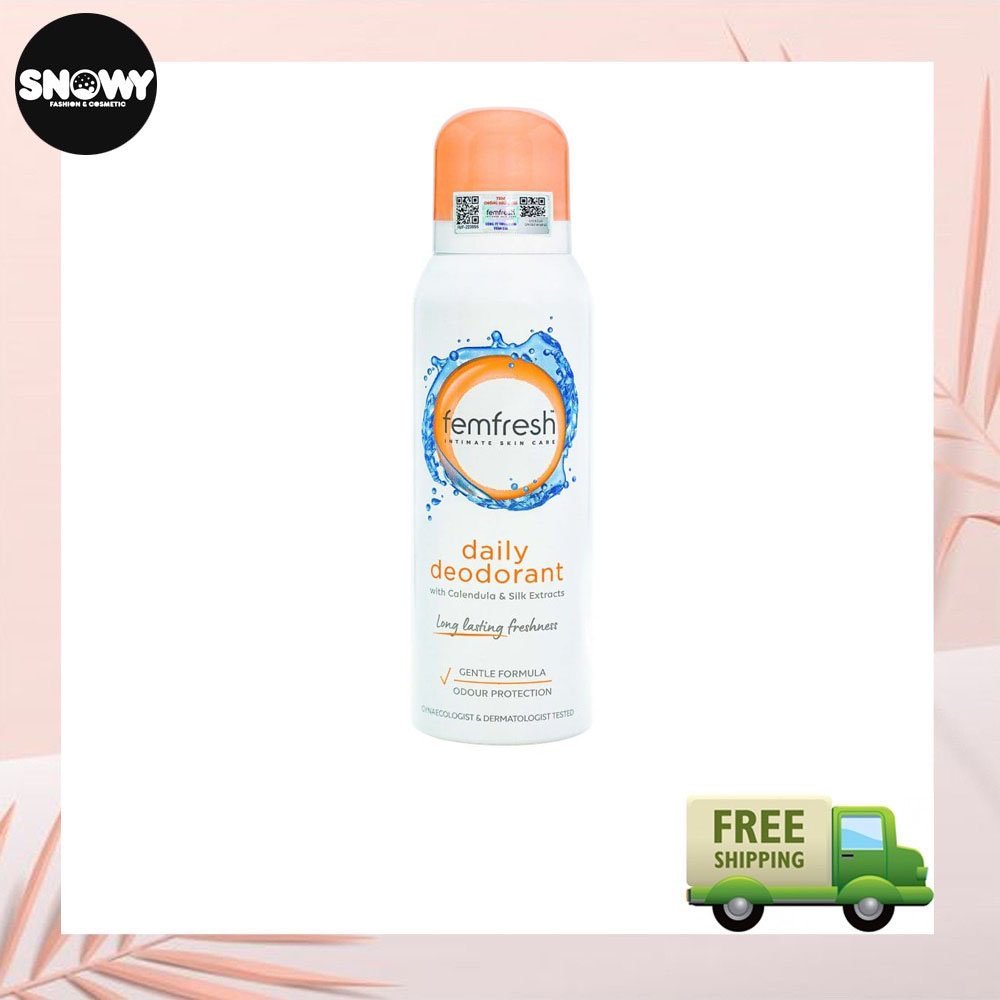 Xịt Thơm Mát Vùng Kín Femfresh 125ml