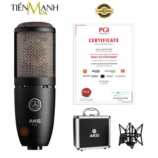AKG P220 Micro Vocal Condenser Thu Âm Phòng Studio, Mic Biểu Diễn Microphone Cardioid