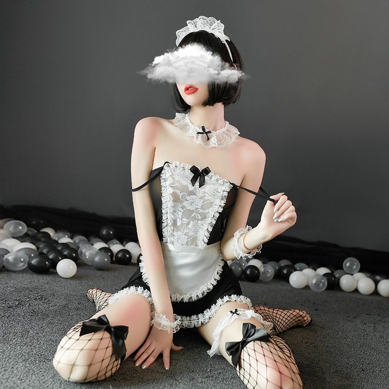 (Che tên) Cosplay hầu gái anime sexy quyến rũ váy đồ ngủ người hầu màu đen kèm tạp đáng yêu gợi cảm 1001 | BigBuy360 - bigbuy360.vn