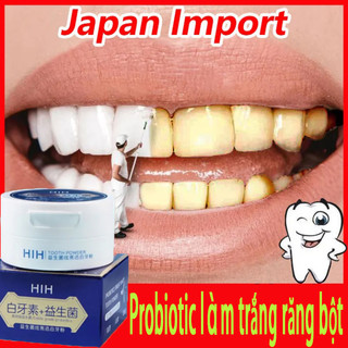 Bột vi sinh Loại bỏ mảng bám gây ố vàng, trả lại hàm răng trắng sáng HIH