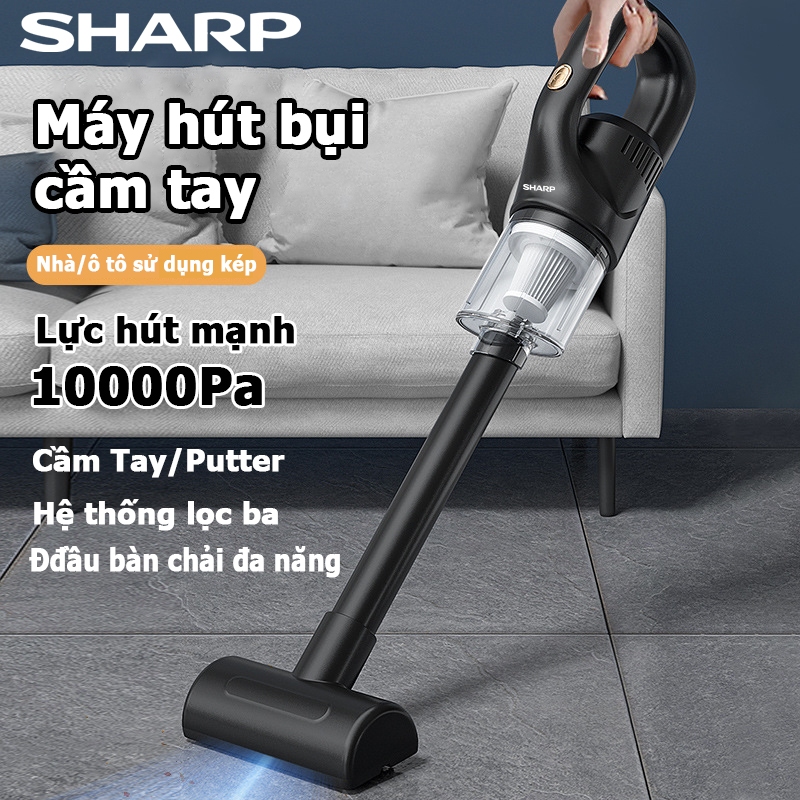 Sharp Máy hút bụi cầm tay mini 3 trong 1