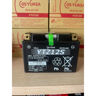 Bình ắc quy GS YUASA YTZ12S 12V - 11.6Ah (20HR) dùng cho SH 300i, SH 350i