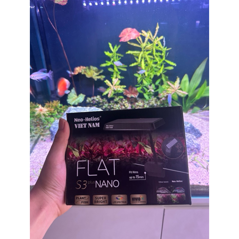 Đèn Flat S3 Plus NaNo RGB