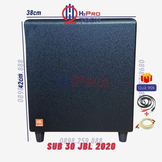 Sub 30 JBL 2020 350W - Tặng Dây AV, Loa Sub Hầm Điện Siêu Trầm Karaoke Gia Đình - H2Pro Tech