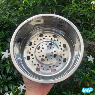Xửng hấp đồ ăn dùng cho Nồi quánh bột, nấu cháo Size 14cm, Chất liệu Inox 304 an toàn