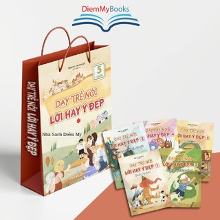 Sách combo dạy trẻ nói lời hay ý đẹp sách thiếu nhi dành cho bé từ 3-8 tuổi có tách lẻ
