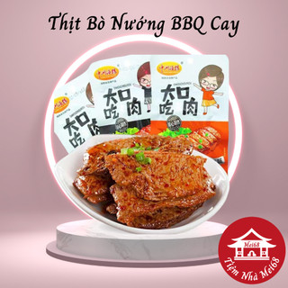Bò Nướng BBQ Chay Siêu Ngon - Bò Nướng Cay Cô Gái - Gói To 26G - tiemnhamei68