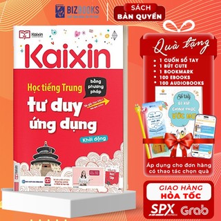 Sách - học tiếng trung bằng phương pháp tư duy ứng dụng - tặng kèm khóa học online
