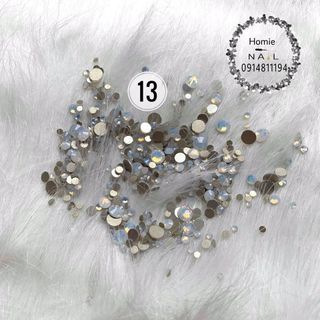 Đá tiệp chân ánh vàng mixsize