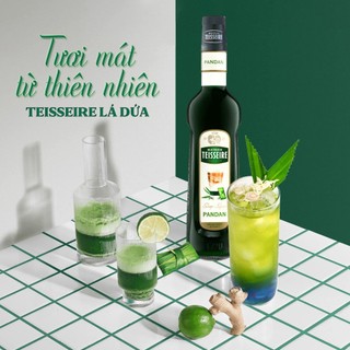 Teisseire Syrup PANDAN 70cl