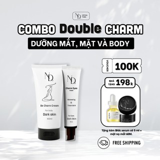 Combo 1 tuýp kem giảm thâm becharm 100ml & 1 tuýp kem giảm thâm mắt eyes charm 15ml