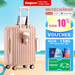 Vali du lịch Kingsun vali kéo nhựa Size20/24/28 KS219/155/P309 cao cấp bảo hành 5 năm