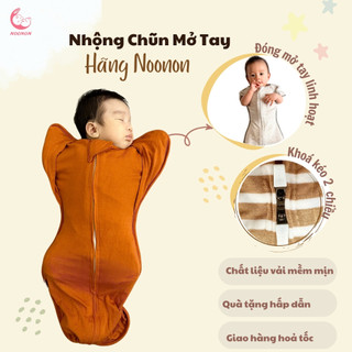 Xả kho nhộng chũn mở tay, quấn chũn vải hè thu đông cho bé sơ sinh