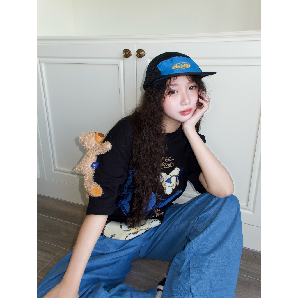 Áo thun FIDE TEDDY phông unisex form rộng local brand nam nữ cổ tròn oversize Đính gấu (TẶNG GẤU) | BigBuy360 - bigbuy360.vn