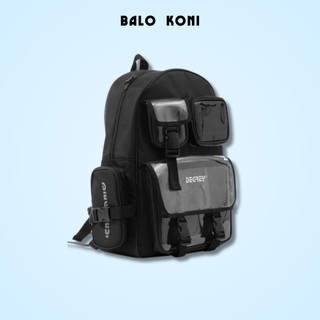 Balo DEGREY Đi Học Trong Suốt Nam, Nữ Chống Thấm Nước Cao Cấp BL70 - Koni Store