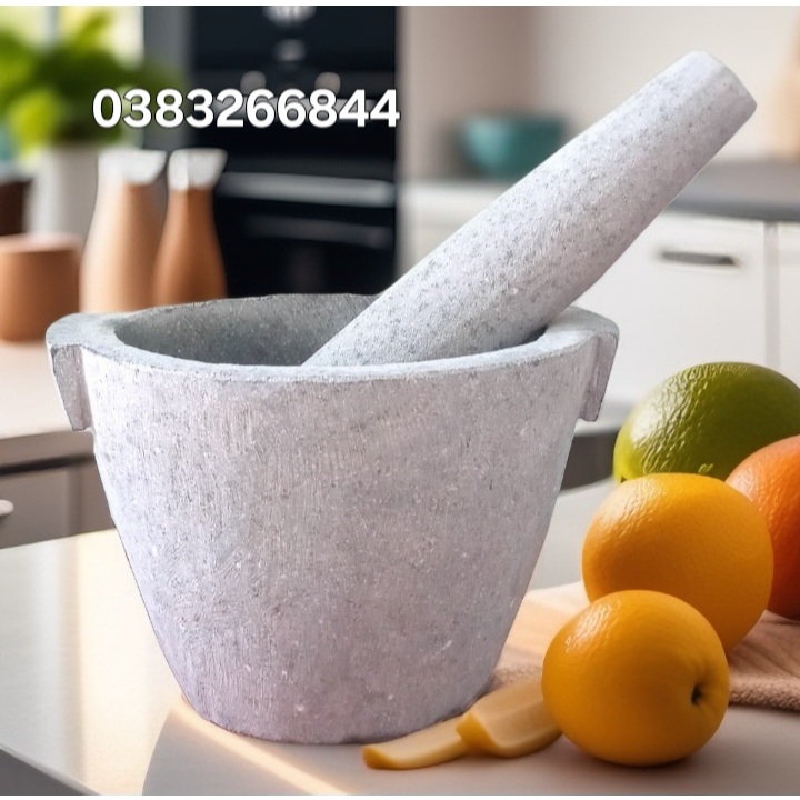 cối và chày kích thước 15cm