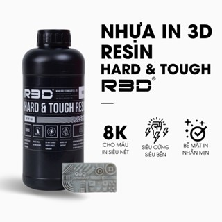 [RESIN][R3D] Nhựa Resin in 3D chính hãng R3D - Hard & Tough Resin - Cho mẫu in siêu nét