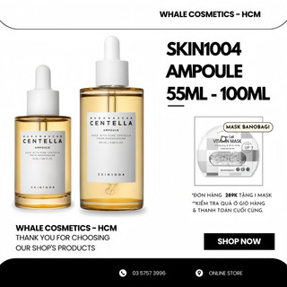 Serum Rau Má Hỗ Trợ Giảm Mụn, Phục Hồi Da Skin1004 Madagascar Centella Ampoule