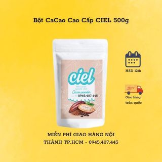 Bột Cacao Nguyên chất CIEL 1kg (Mẫu mới)