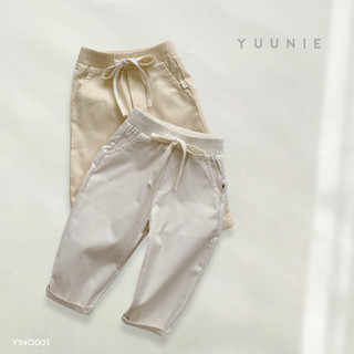 Quần dài cho bé ,quần kaki dài cạp chun co giãn cho bé trai, bé gái từ 8kg-26kg yuunie y24q003