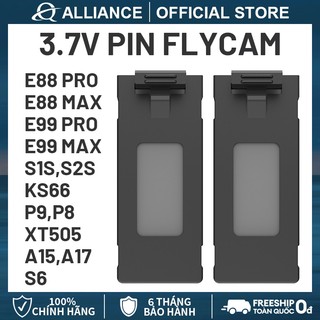 Pin flycam e88 pro max, e99 pro max k3, s1s, ks66, s2s, p9, xt505 pin dung lượng cao 3.7v 1800mah