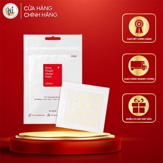 Miếng dán giảm mụn sưng Cosrx  Acne Pimple Master Patch (24 miếng dán) - ĐỎ