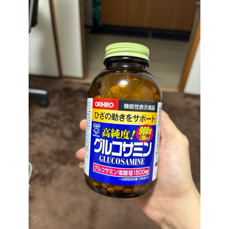 Viên nén Orihiro Glucosamine 900 hỗ trợ làm trơn ổ khớp, hạn chế lão hóa khớp (900 viên)