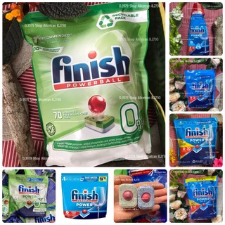 Viên rửa chén bát Finish All in 1 max túi 22 viên/ túi 60 viên hương chanh/ 48 viên
