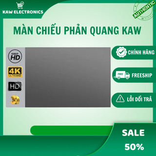 Màn Chiếu Phản Quang KAW 100inch, 120inch Giúp Máy Chiếu Sáng Thêm Gấp 5 lần, Gấp Gọn Tiện Lợi