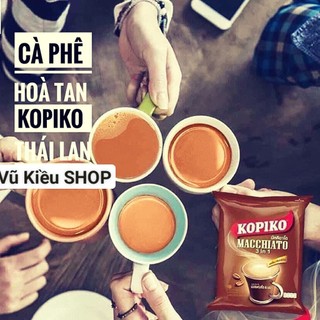 COMBO 2 GÓI CÀPHÊ KOPIKO MACHIATO (40 gói) + TẶNG 400GR SỨA ĐẶC THAILAND