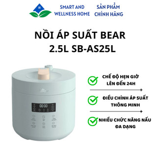 Nồi áp suất Bear 2.5L SB-AS25L - Bảo hành 18 tháng