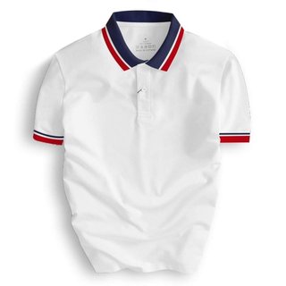 Áo thun polo nam nữ, viền cổ, bo tay co giãn, vải cá sấu poly 4 chiều cao cấp