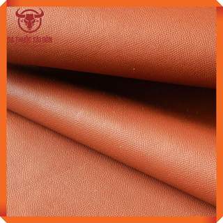 10 Pia Da Bò Vân Epsom Cao Cấp Màu Caramel - Bán Da Bò Thật Cao Cấp