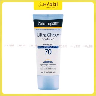 Kem Chống Nắng NEUTROGENA ULTRA SHEER DRY-TOUCH SUNSCREEN BOARD SPECTRUM SPF70 88ml