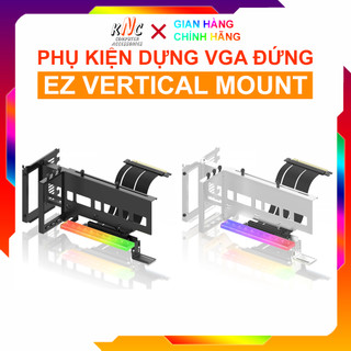 Bộ Kit Dựng VGA Đứng Ez VERTICAL MOUNT PCI 4.0 Kèm Dây Riser - Hàng Fullbox