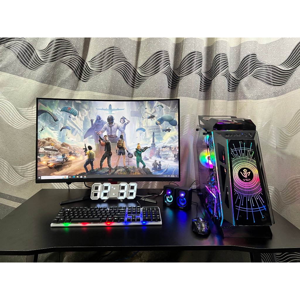 PC Gaming  Core i3 9100F RAM 8GB SSD 256GB VGA RX 550 4GB