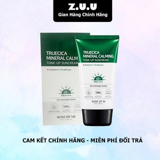 Kem Chống Nắng Some By Mi Truecica Mineral 100 Tone-Up Suncream 50PA++++ 50ml