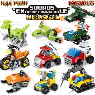 Biệt Đội Viễn Chinh Cực Đẹp Đồ Chơi Xếp Hình Lắp Ráp Enlighten Qman MOC DIY