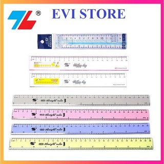 Thước kẻ Thiên Long 20cm SR-02 / 30cm SR-03 - Thước nhựa Thiên Long SR02 / SR03