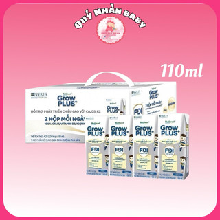 Thùng 24 hộp sữa bột pha sẵn nutifood sweden growplus+ cao lớn vượt trội hộp 110 ml