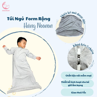 Túi Ngủ Cho Bé NOONON Loại Cao Cấp Có Ống Tay Tháo Rời - 3 tháng-5 tuổi Hè Thu Đông Mã TNHT01 Dùng Sau Nhộng Chũn